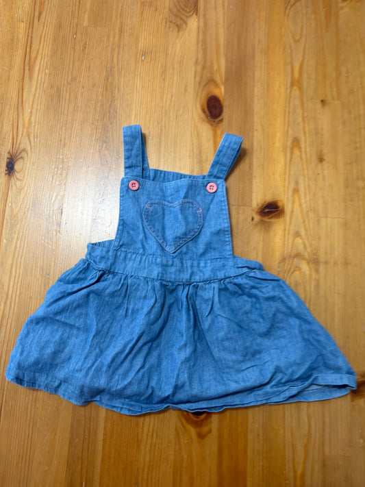 Robe salopette 2-3 ans george