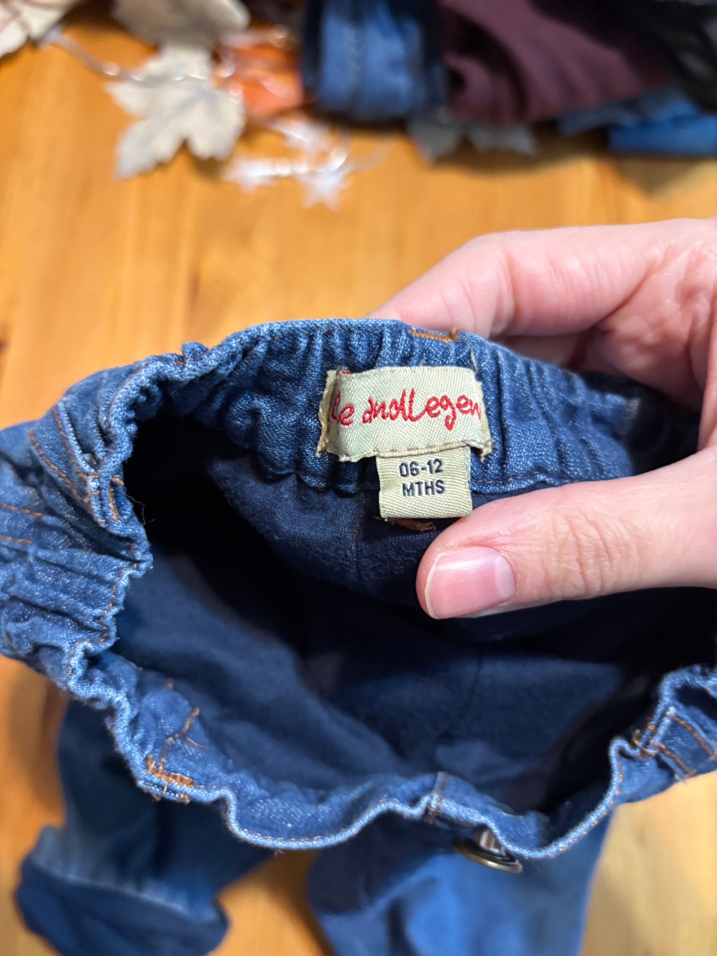 Pantalon doublé 6-12 mois