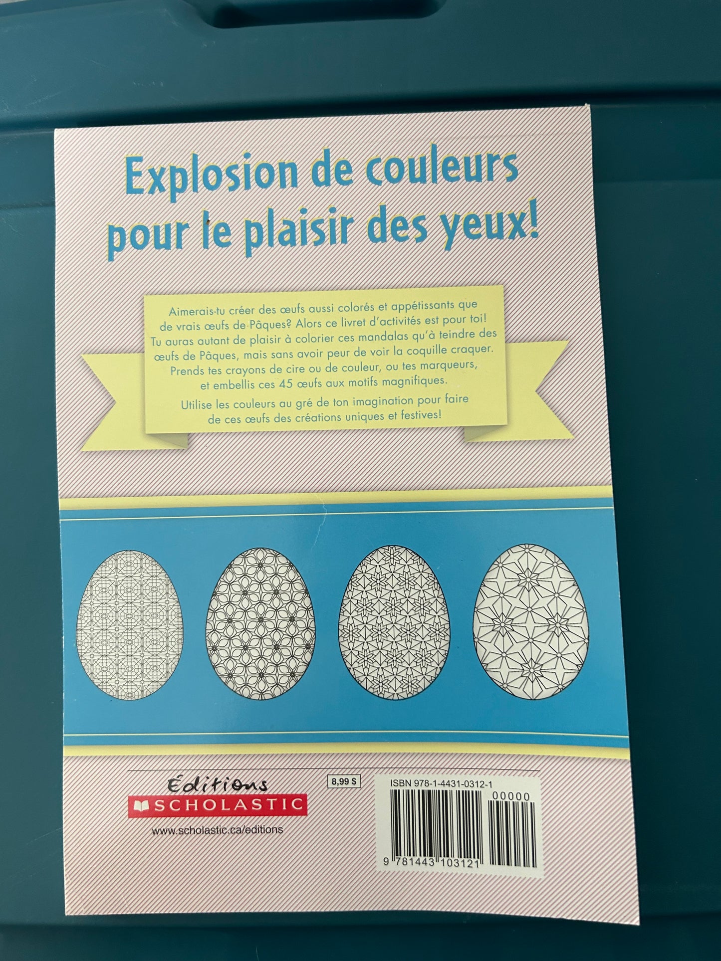 Livre mandalas pâques neuf 🤩