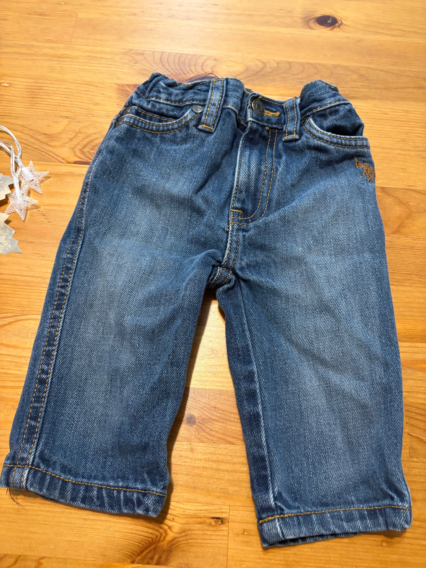 Jeans pollo asss 3-6 mois