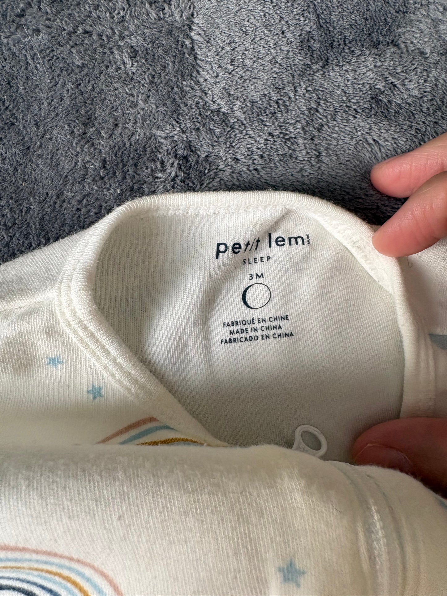 Pyjama petit lem 3 mois*