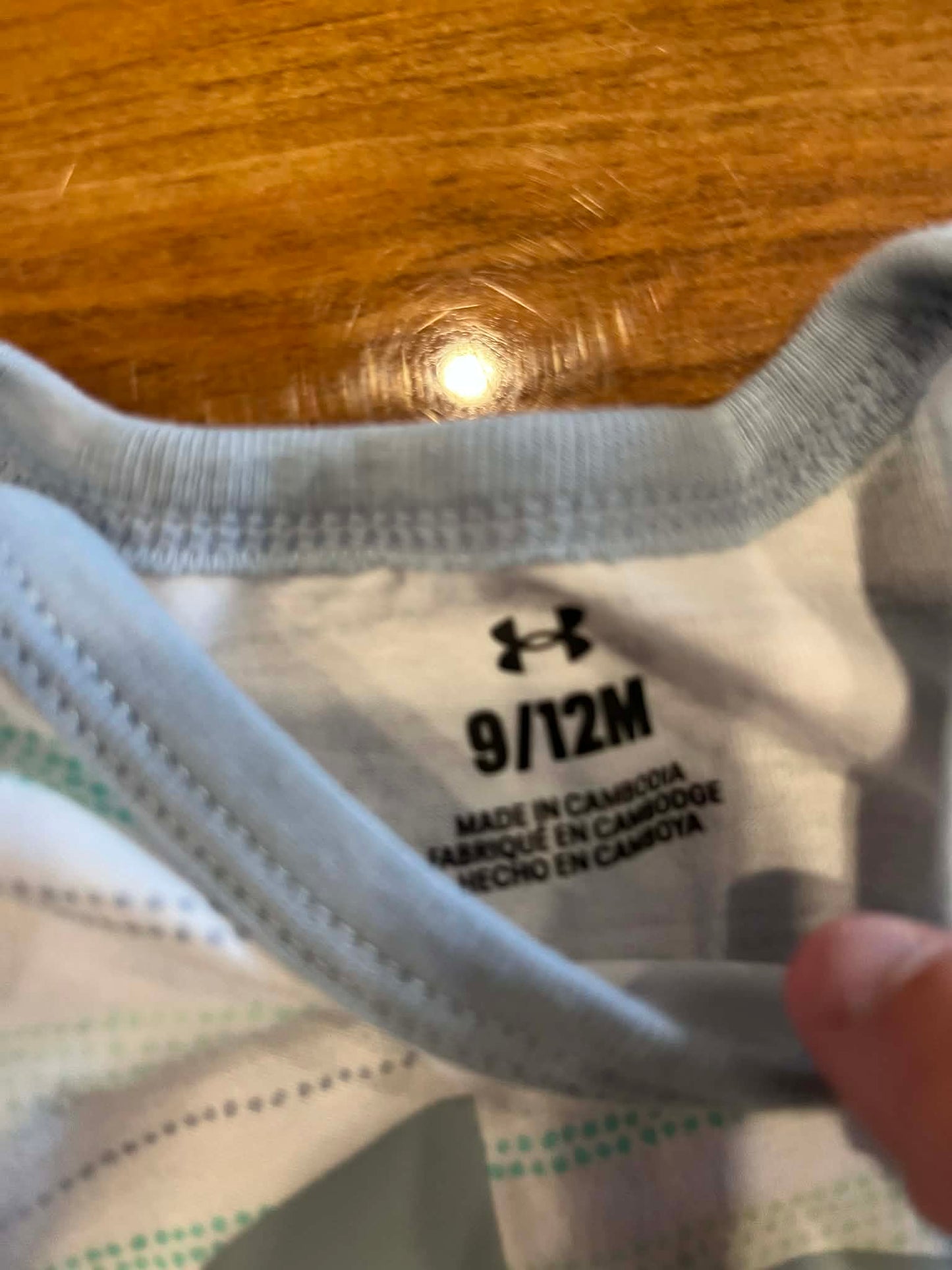 Cache-couche under armour 9-12 mois*