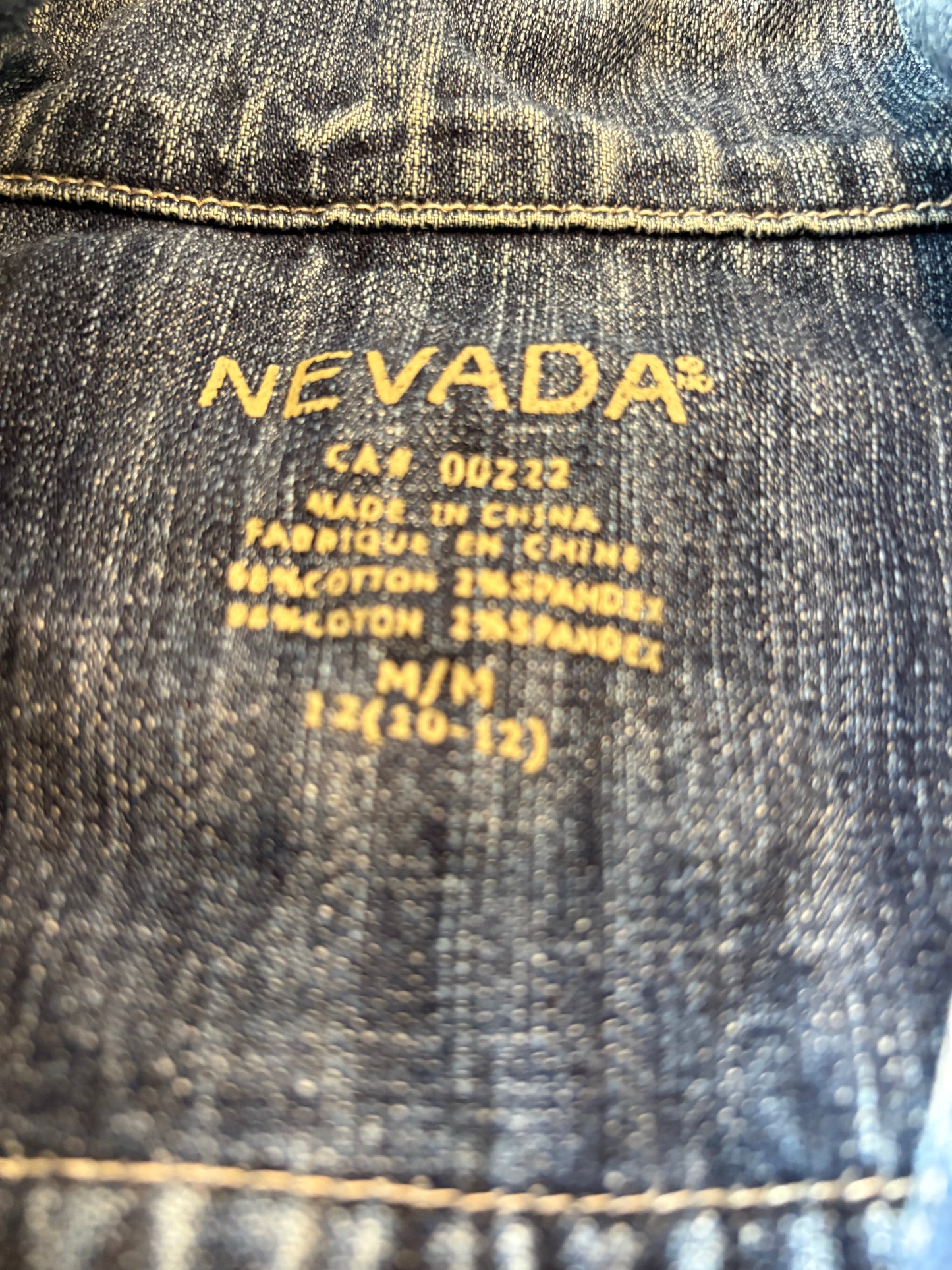 Veste jeans nevada médium femme