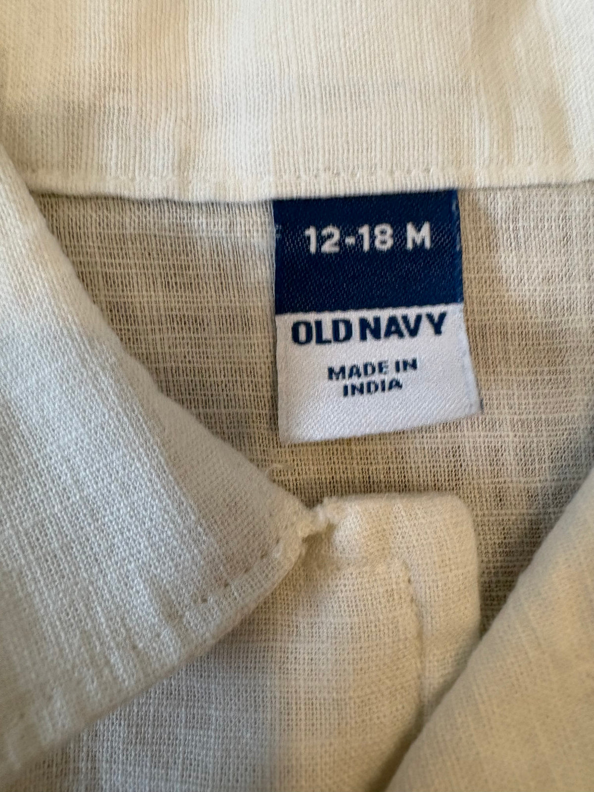 Chemise Old navy 12-18 mois (cmb)