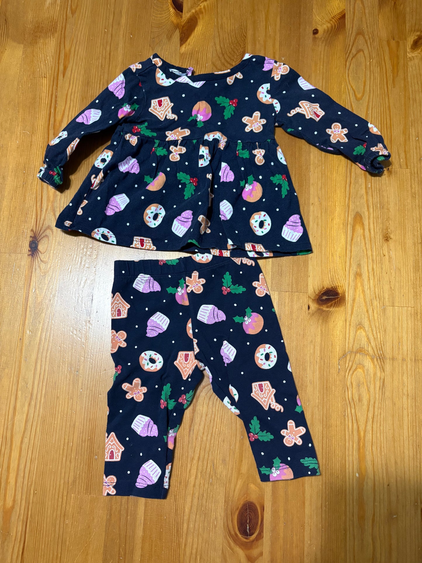 Ensemble pyjama noël 3-6 mois george fait petit