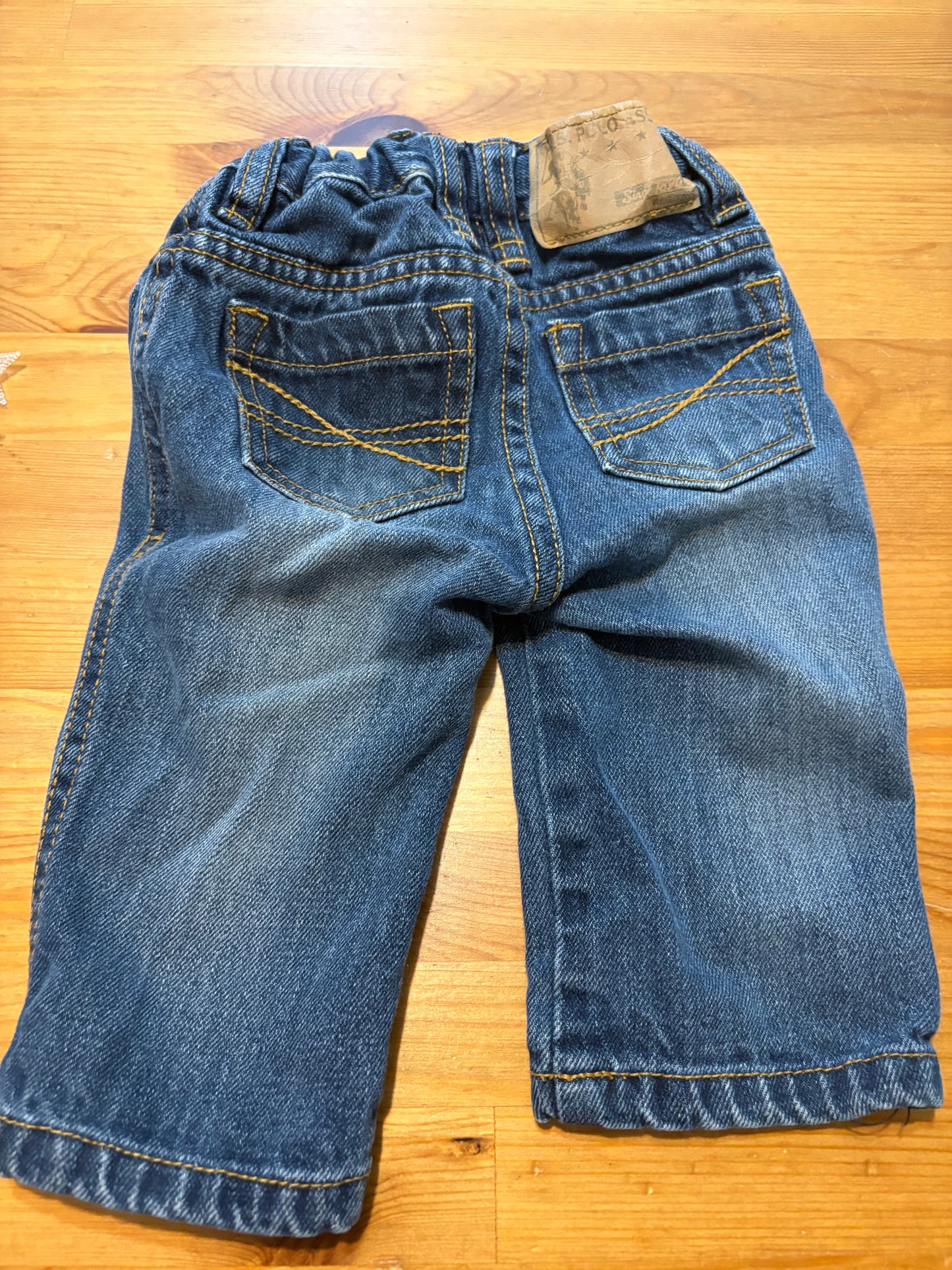 Jeans pollo asss 3-6 mois