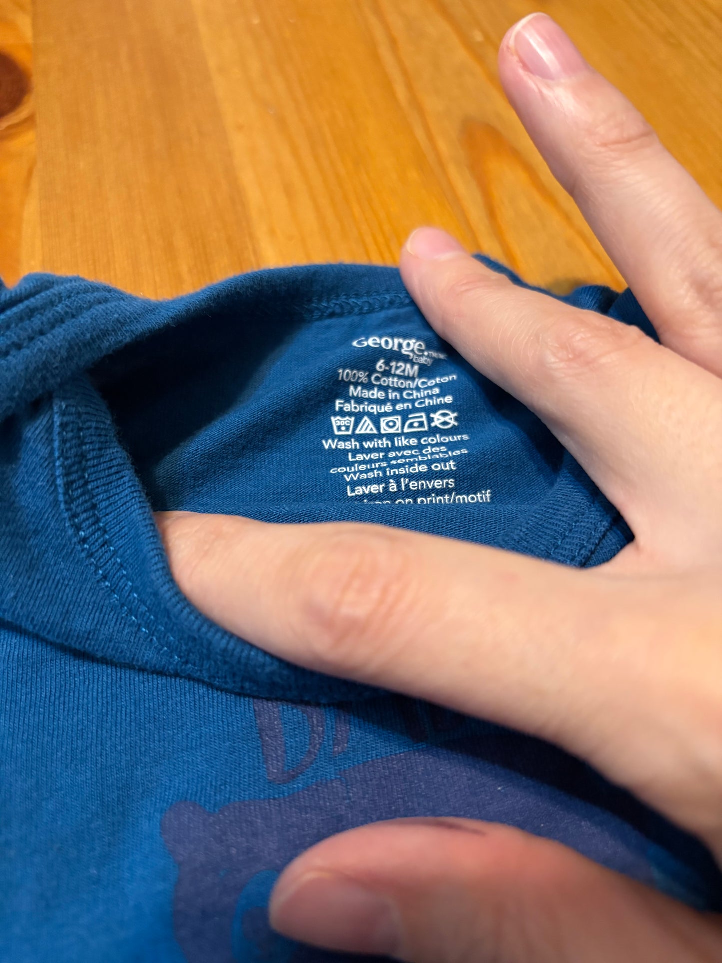 Cache-couche george 6-12 mois