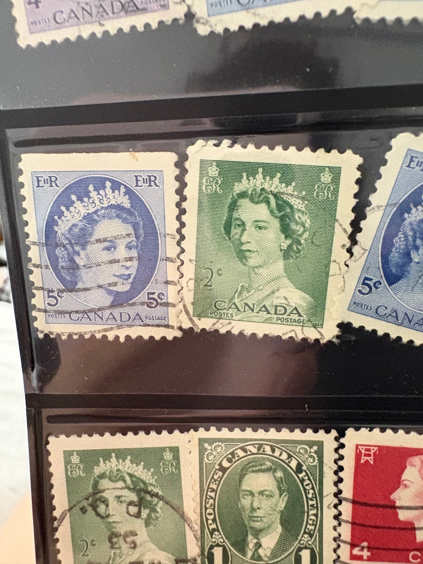 Collection de timbre valeur de 1000$ et plus