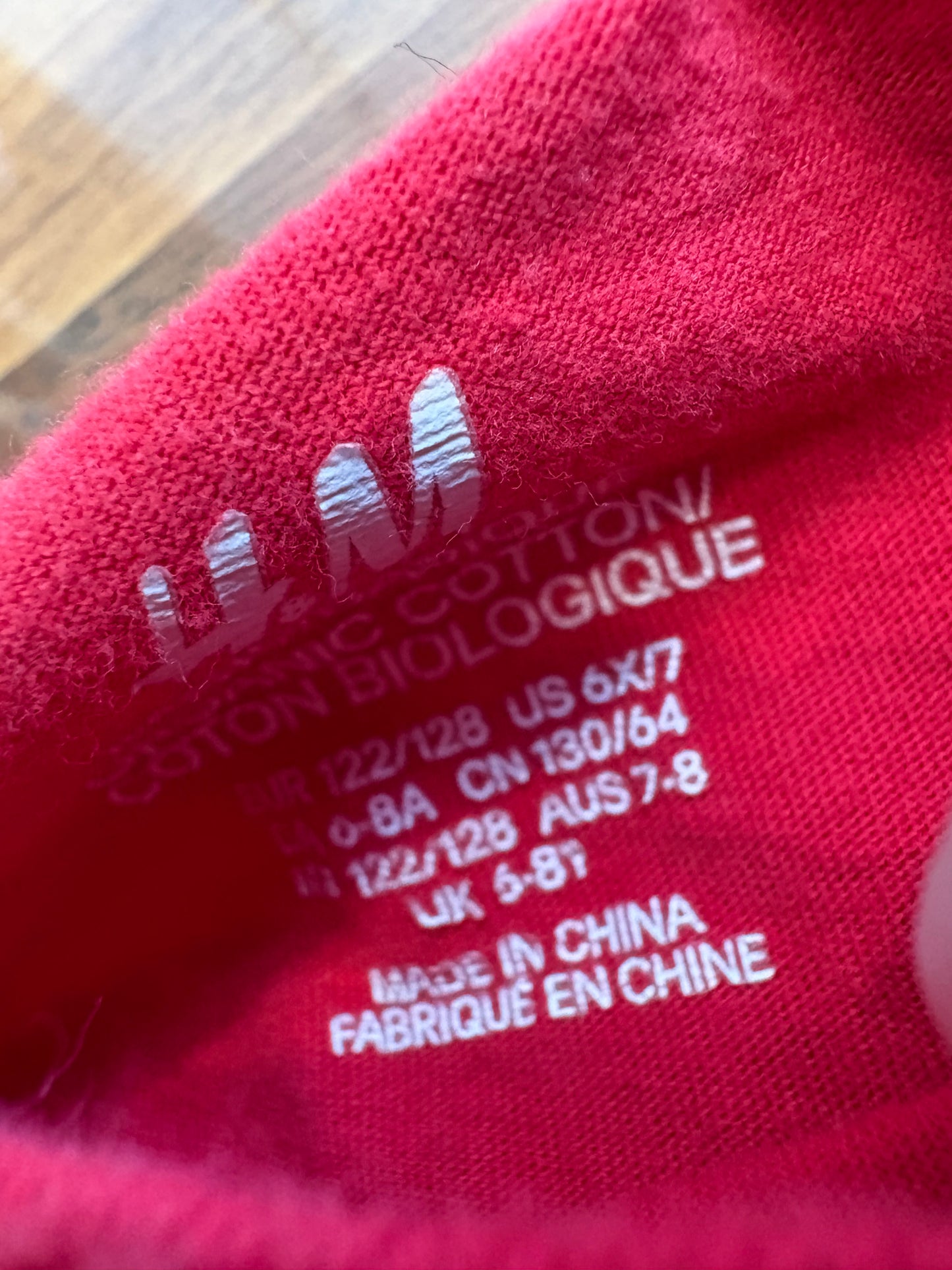 Chandail h&m 7-8 ans (cmb)*