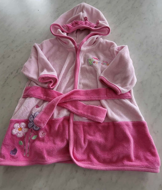 robe de chambre one size 6-12 mois environ