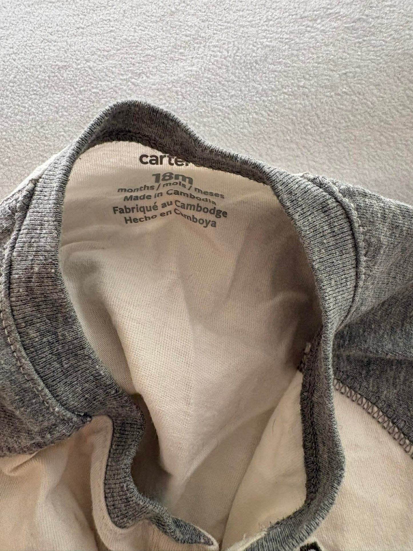Gilet carter’s 18 mois
