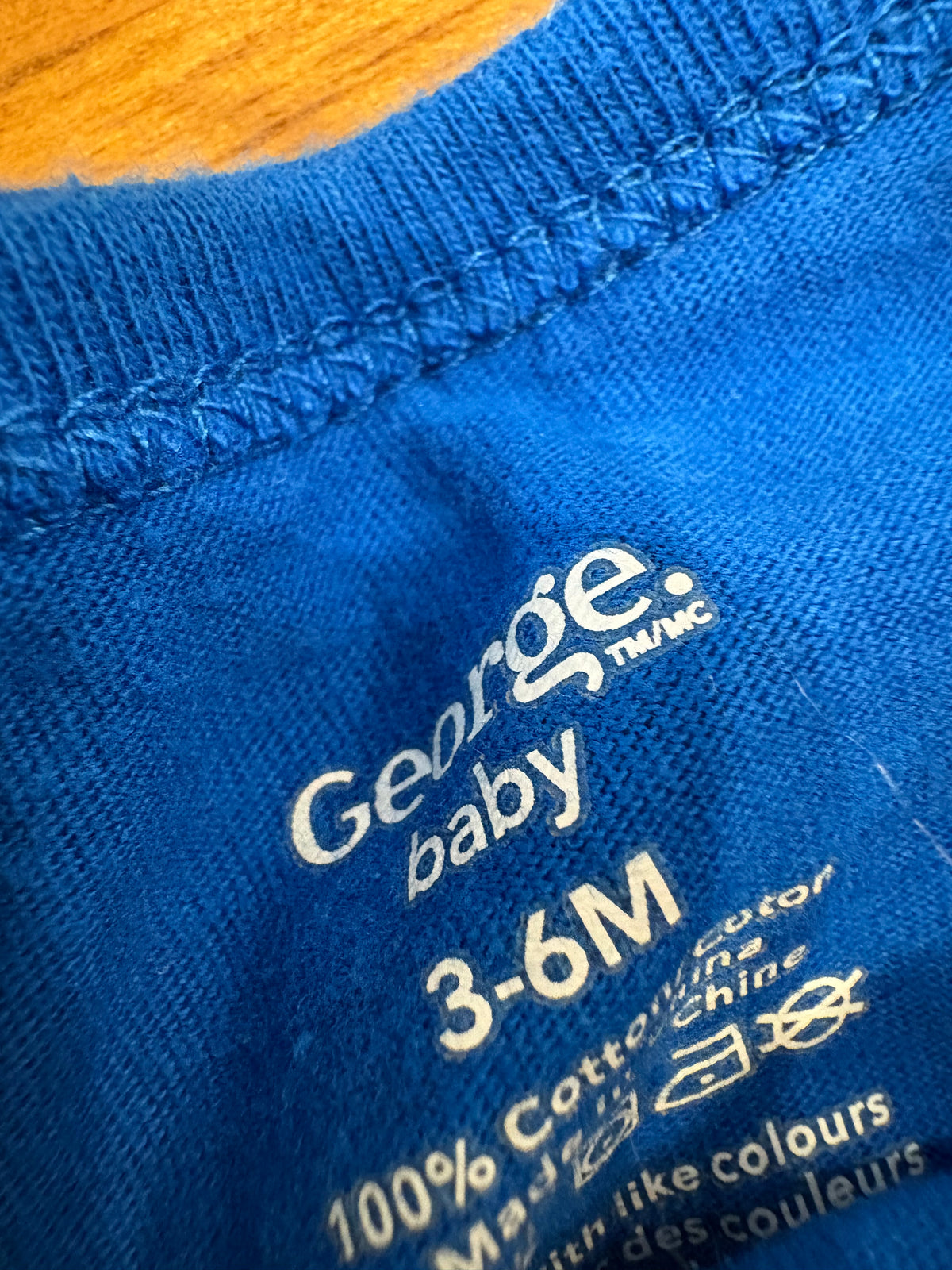 Cache couche George 3-6 mois (cmb)