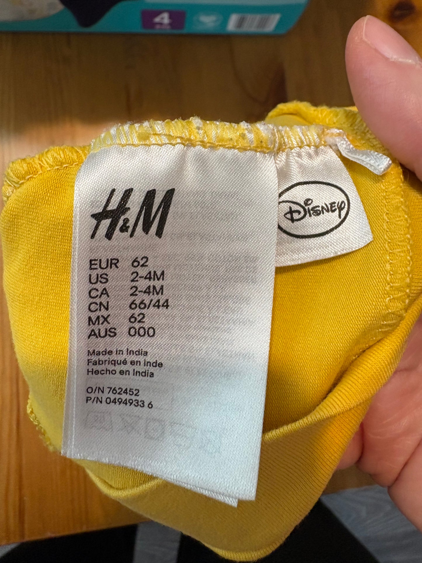 Bonnet h&m disney 2-4 mois