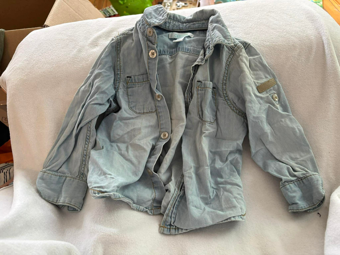 Chemise obaïbï 18 mois