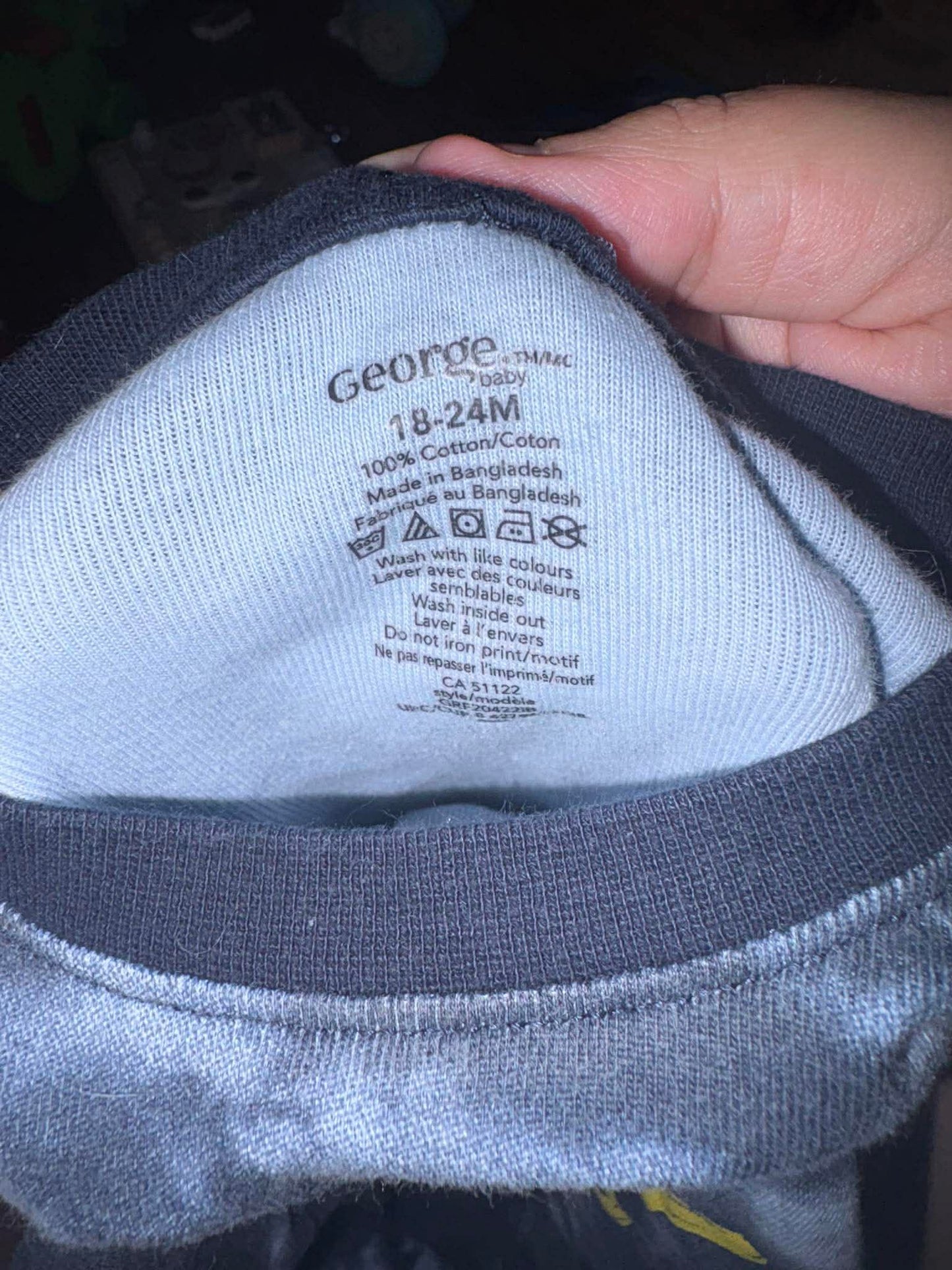 Pyjama george 18-24 mois (cmb)