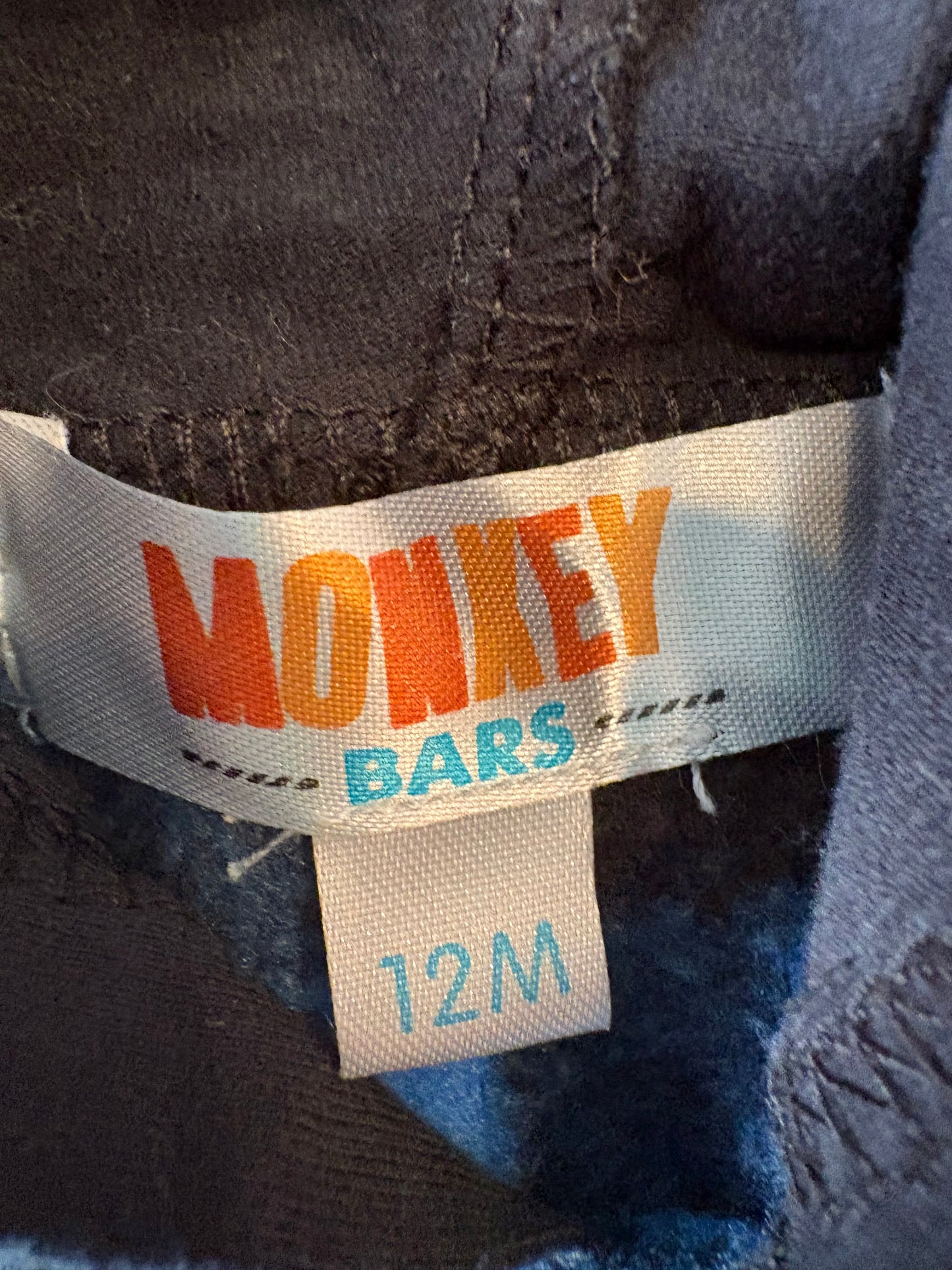 Chemise Monkey bars 12 mois (cmb)