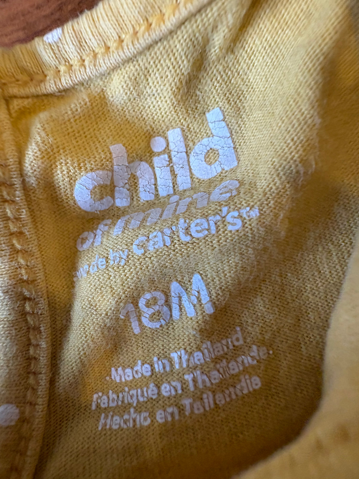 Chandail carter's 18 mois (CMHL)