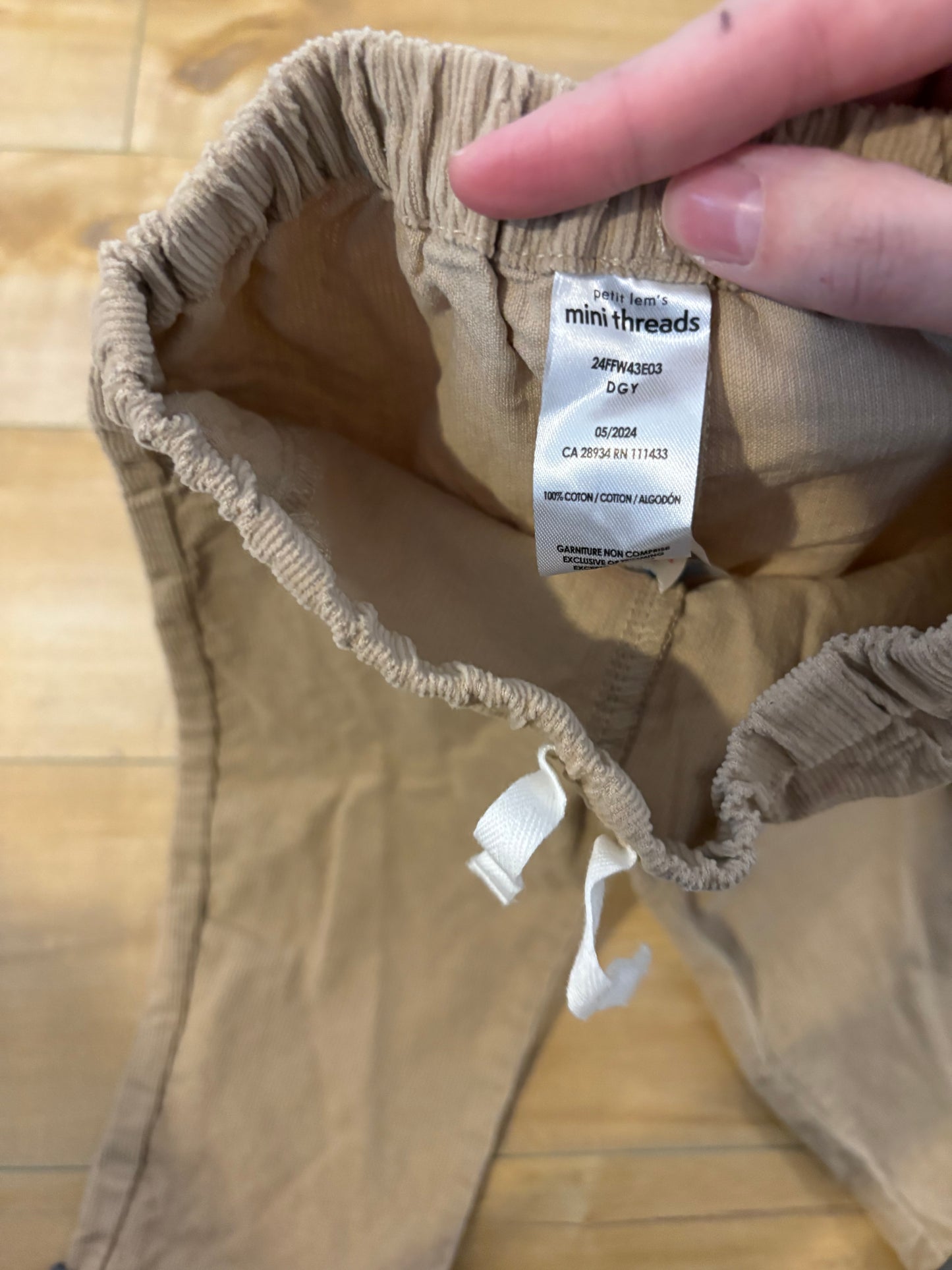 Pantalon petit lem 24 mois