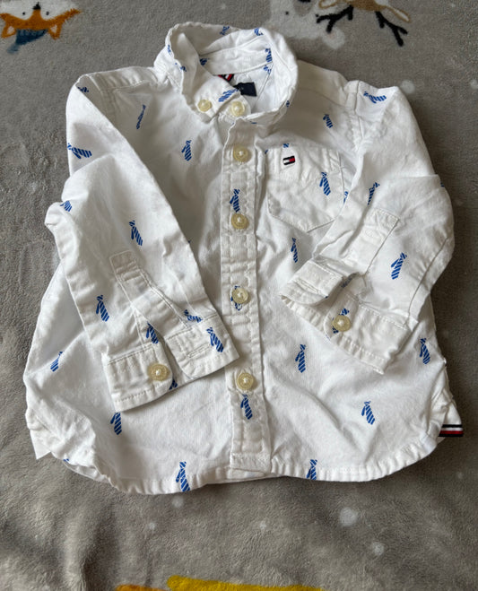 Chemise tommy hilfigher 6-9 mois