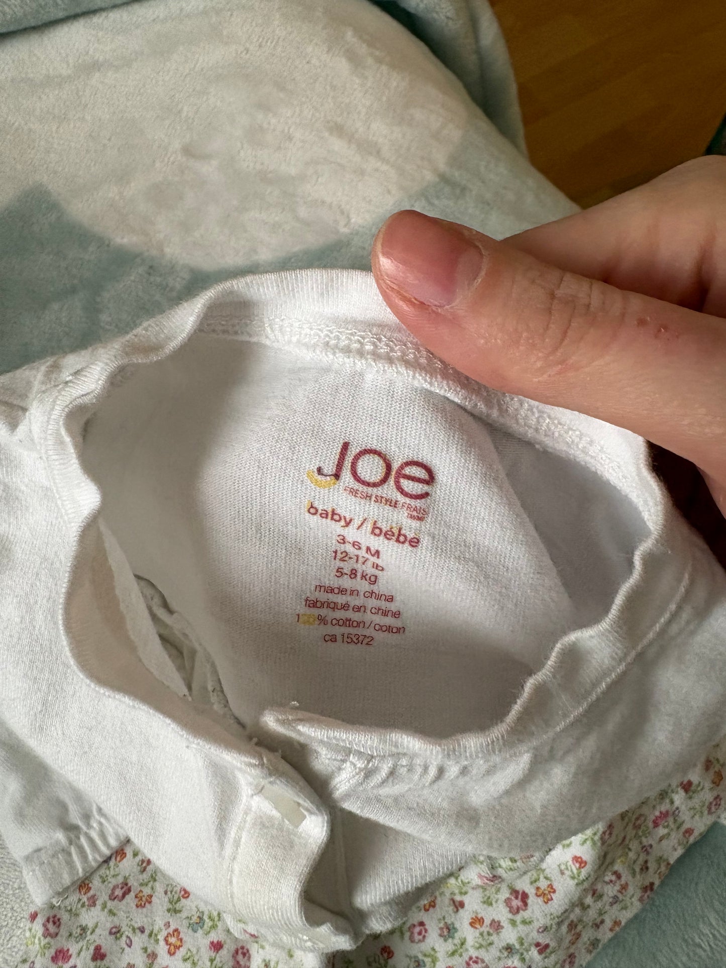 Gilet joe fresh 3-6 mois
