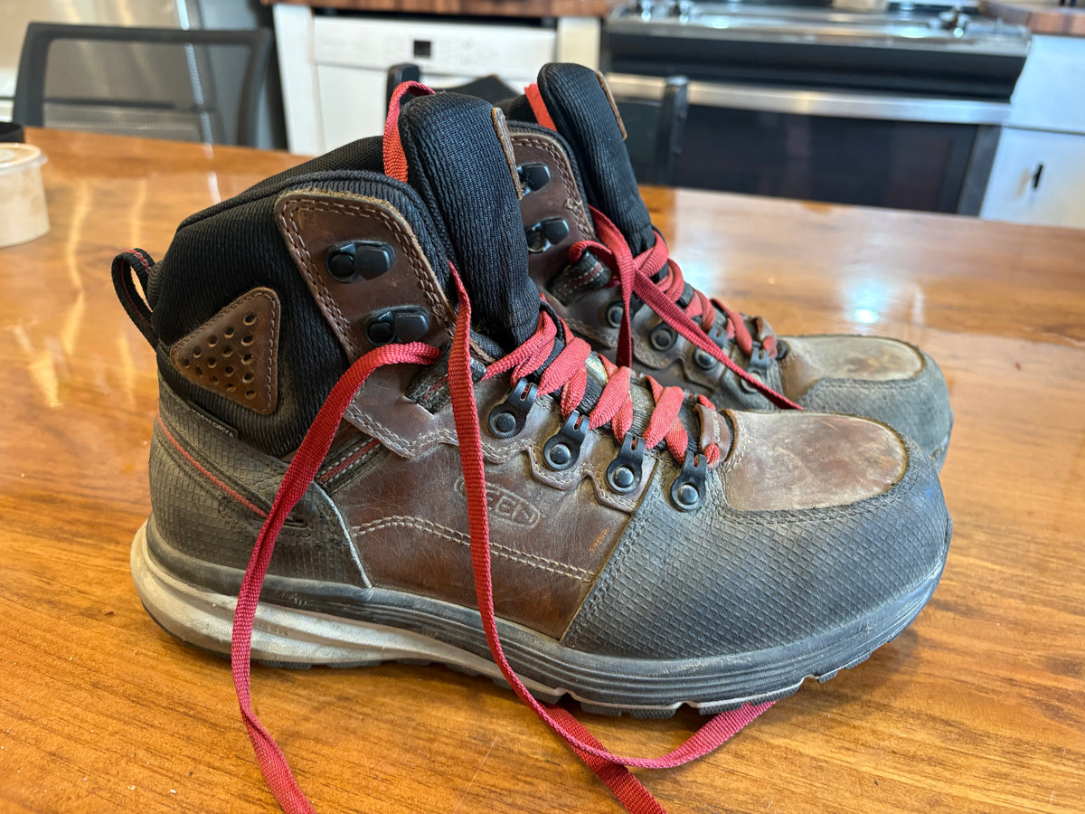 Chaussure à cap d'acier taille 10 homme keen (cmb)