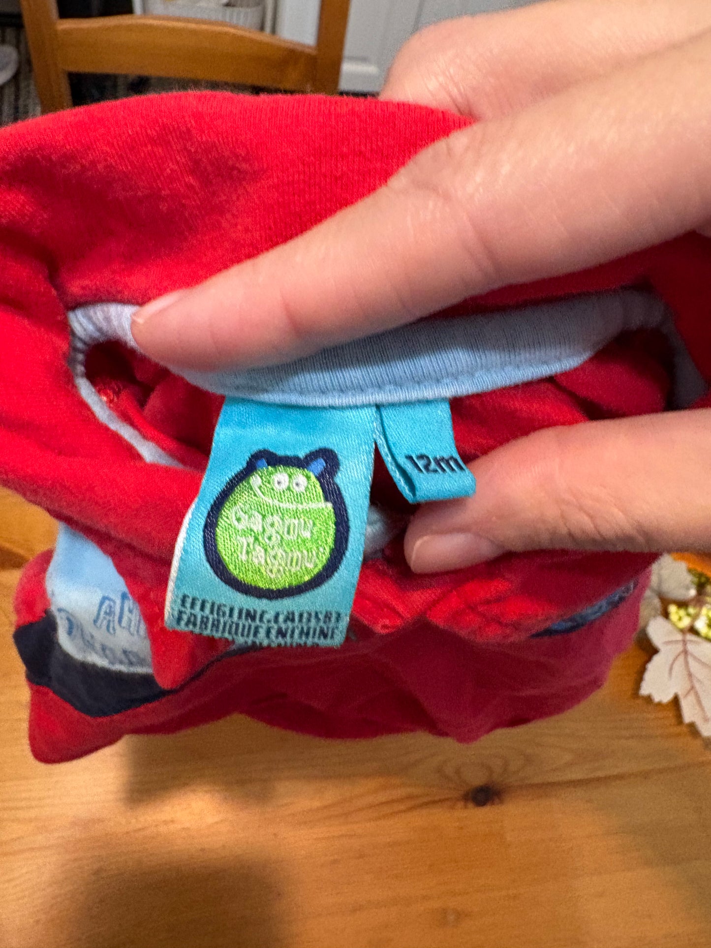 Cache-couche gagou tagou 12 mois