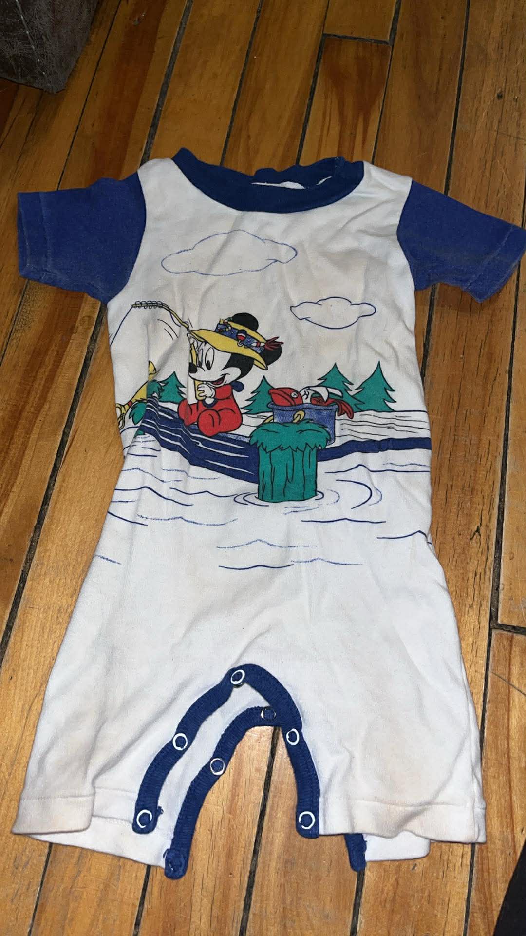 Pyjama Dundee vintage 6-12 mois *