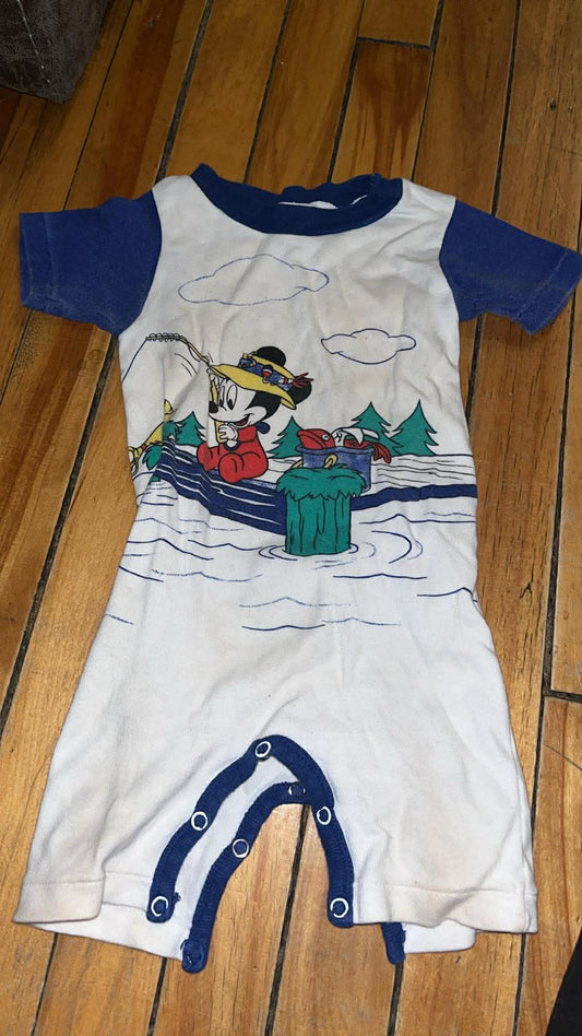 Pyjama Dundee vintage 6-12 mois *