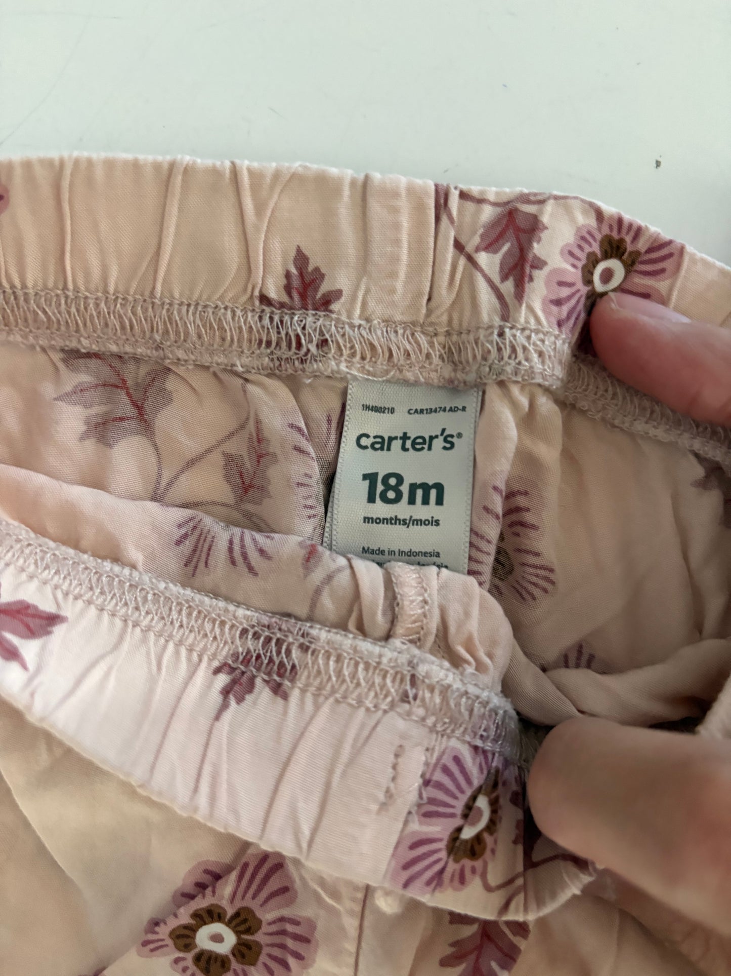 Pantalon été cater’s 18 mois