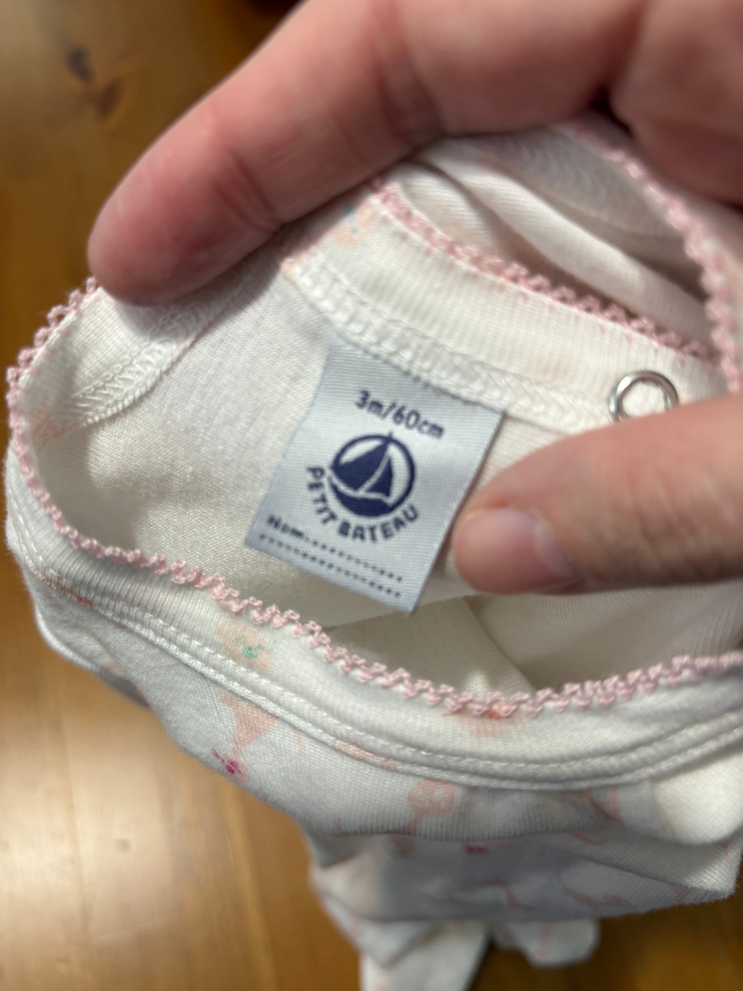 Pyjama petit bateau 3 mois marque européenne