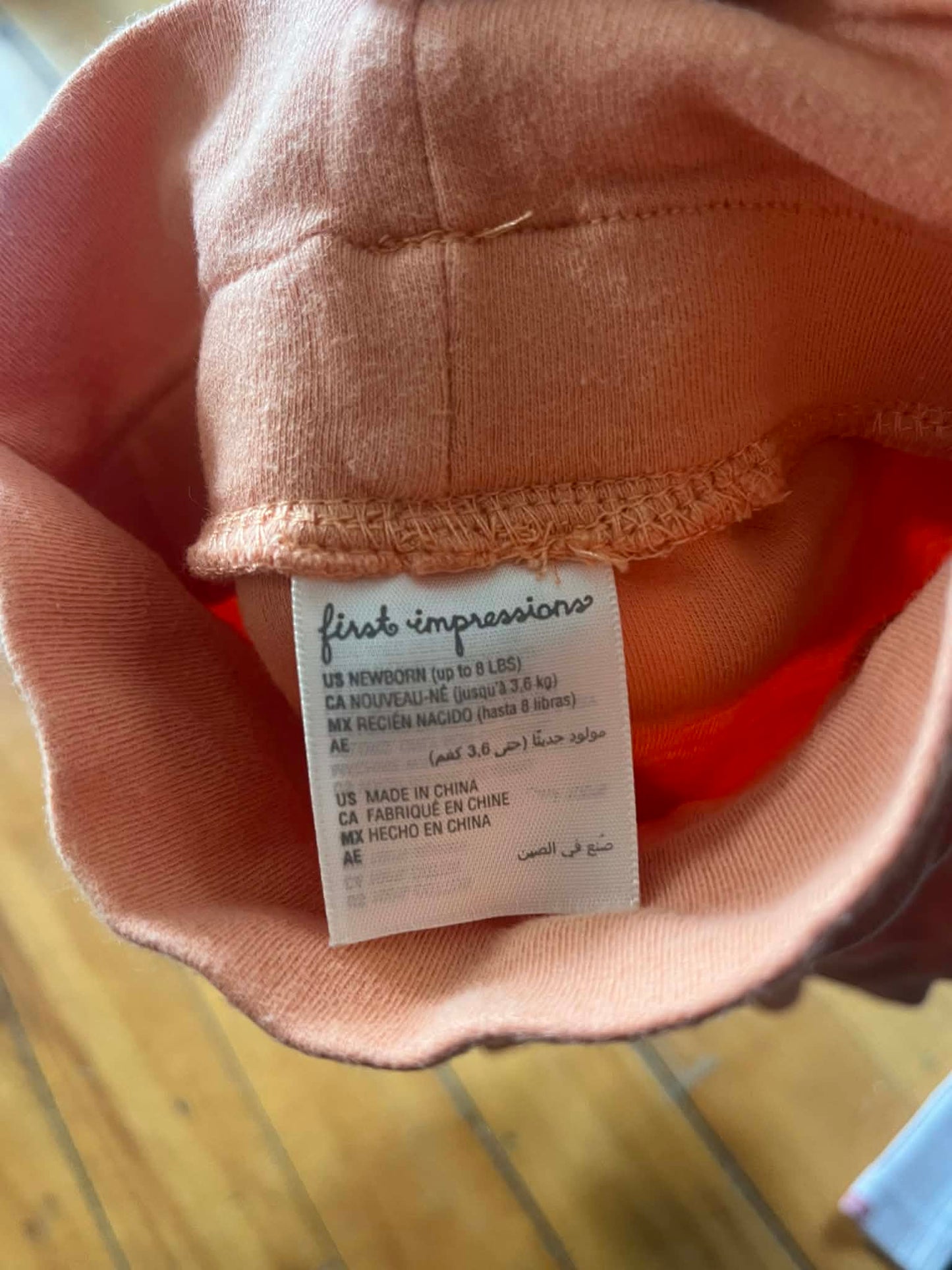 Pantalon first impression up to 8kg