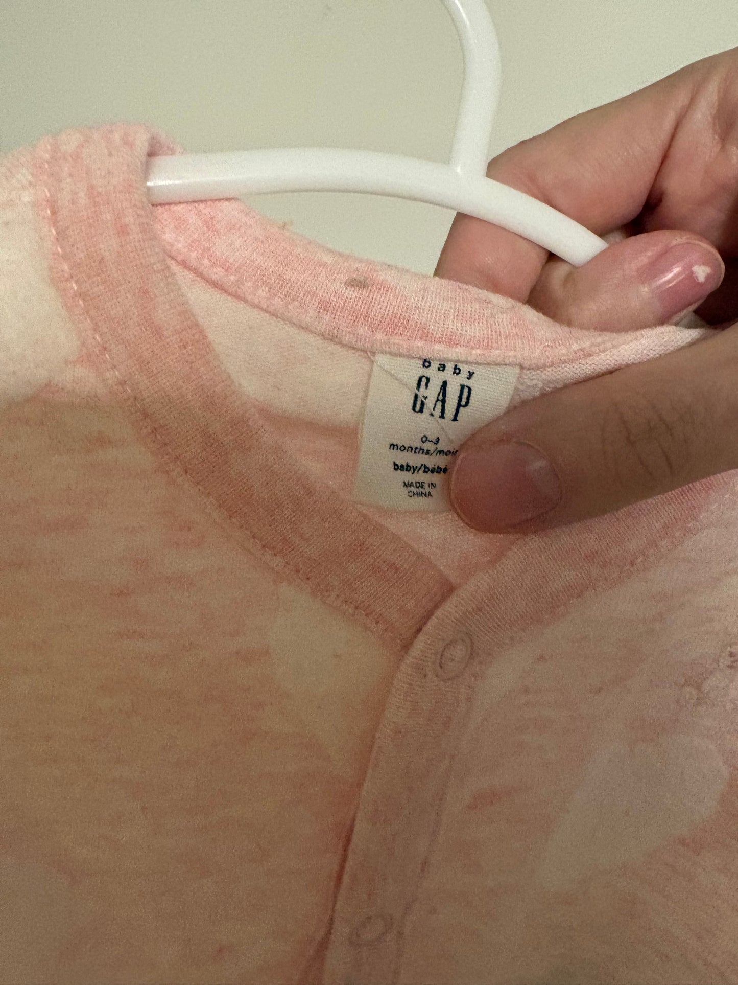 Pyjama gap 0-3 mois