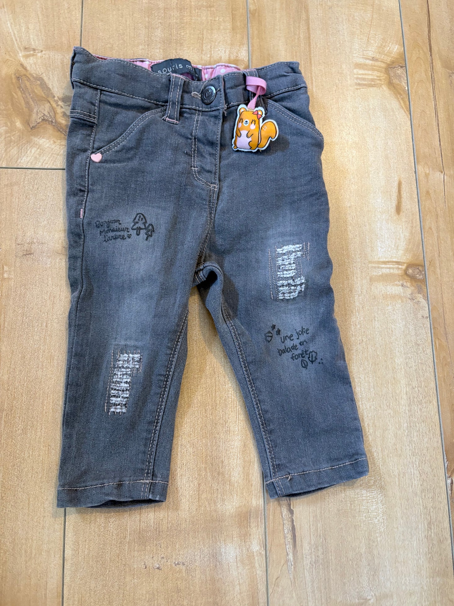 Jeans souris min 6-9 mois