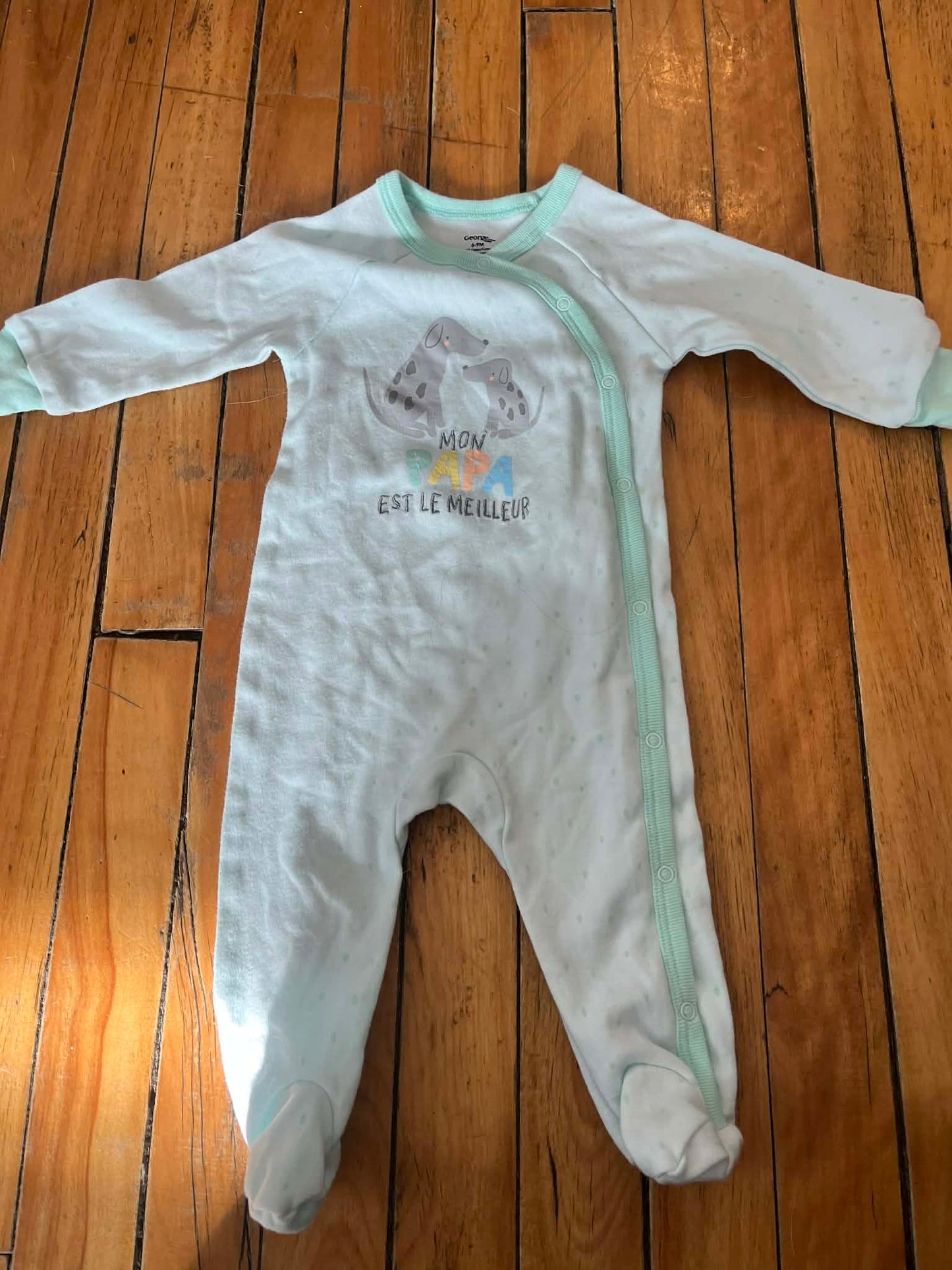 Pyjama george 6-9 mois(consignationmb)