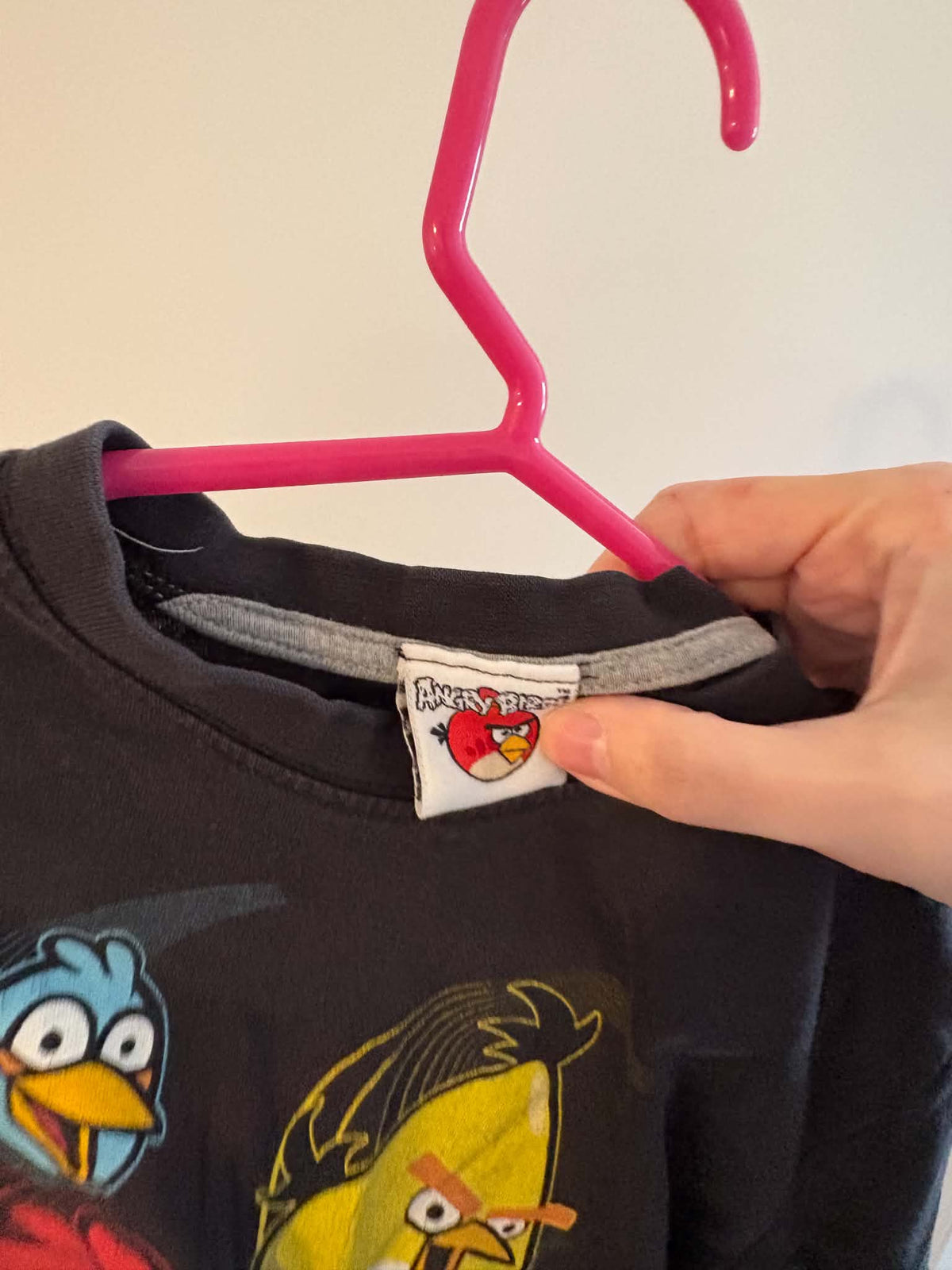 Chandail angry bird 5-6 ans environ