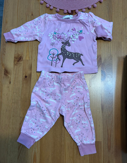 Pyjama deux petit canard bio 3 mois