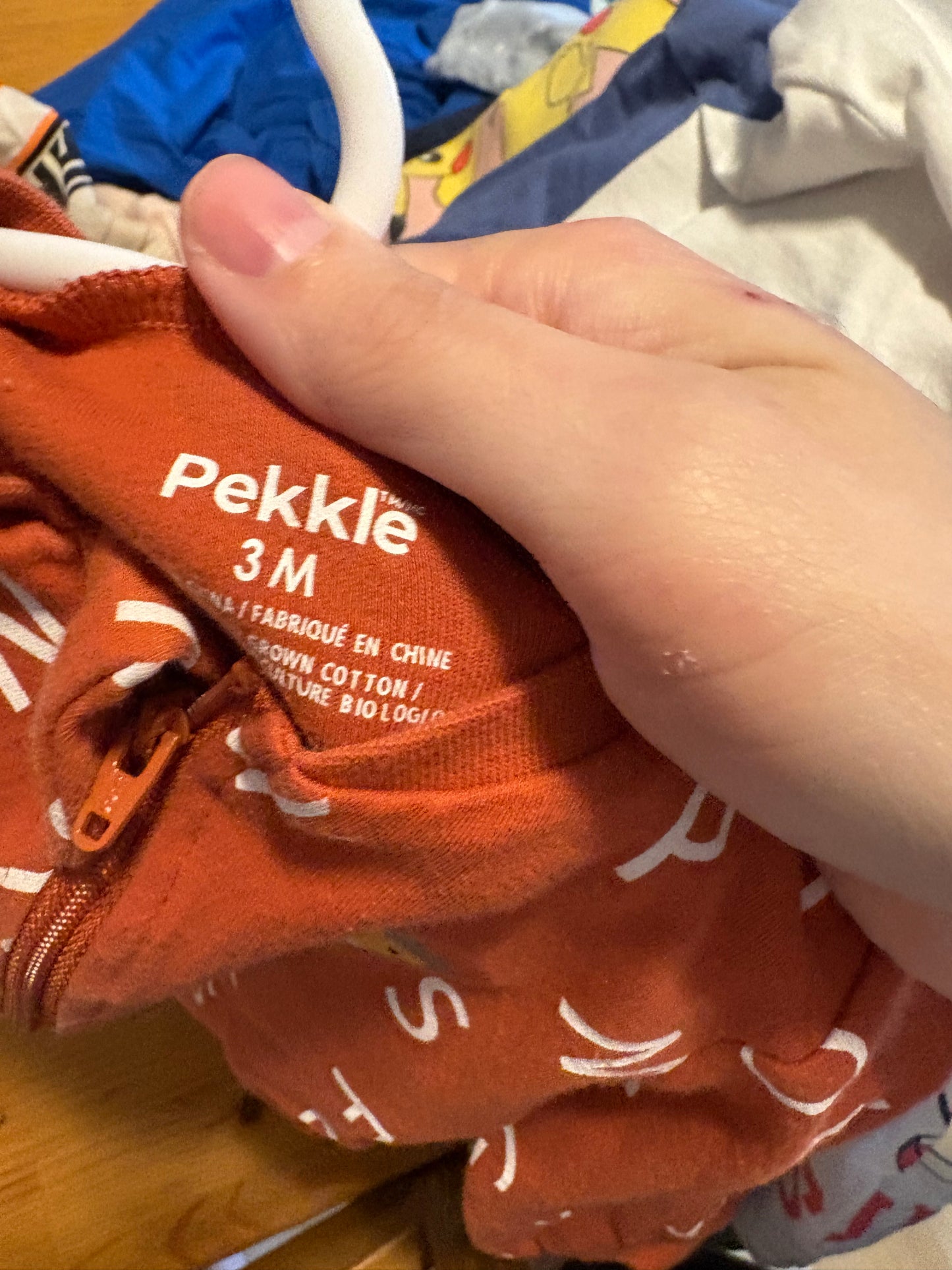 Pyjama pekkle 3 mois état neuf
