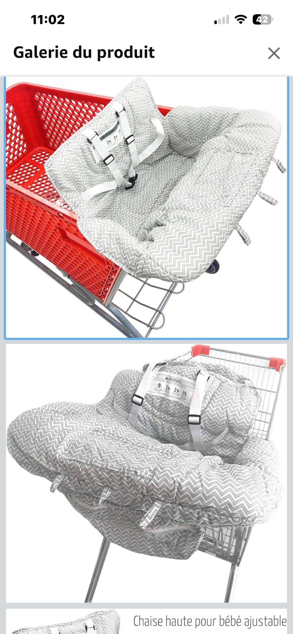 housse pour panier valeur 30$(Consignation MB)