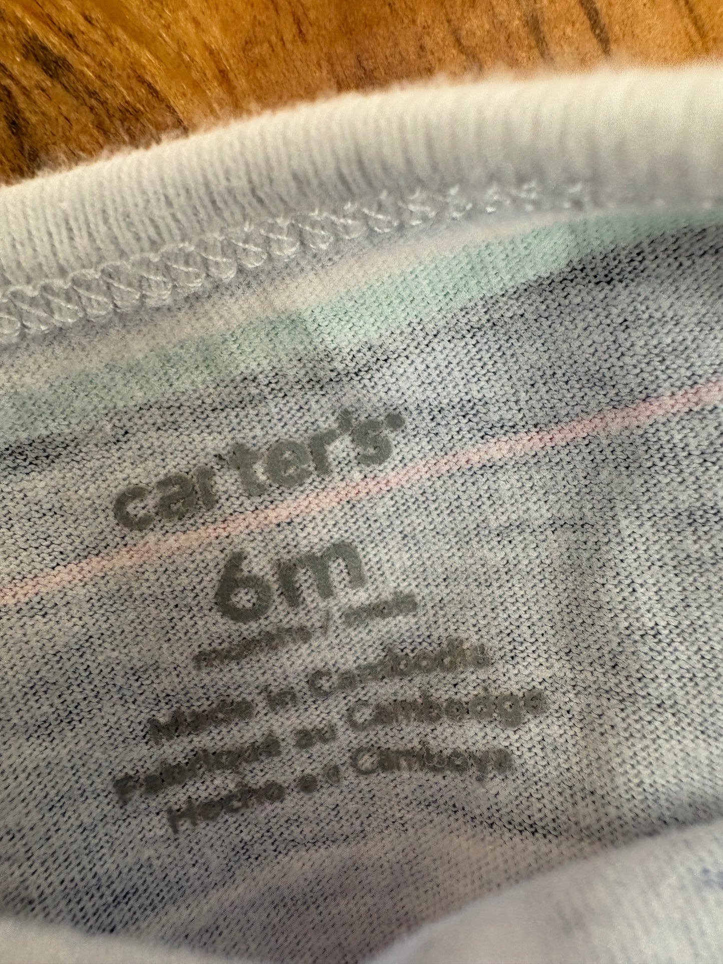 Robe carter's 6 mois (cmb)