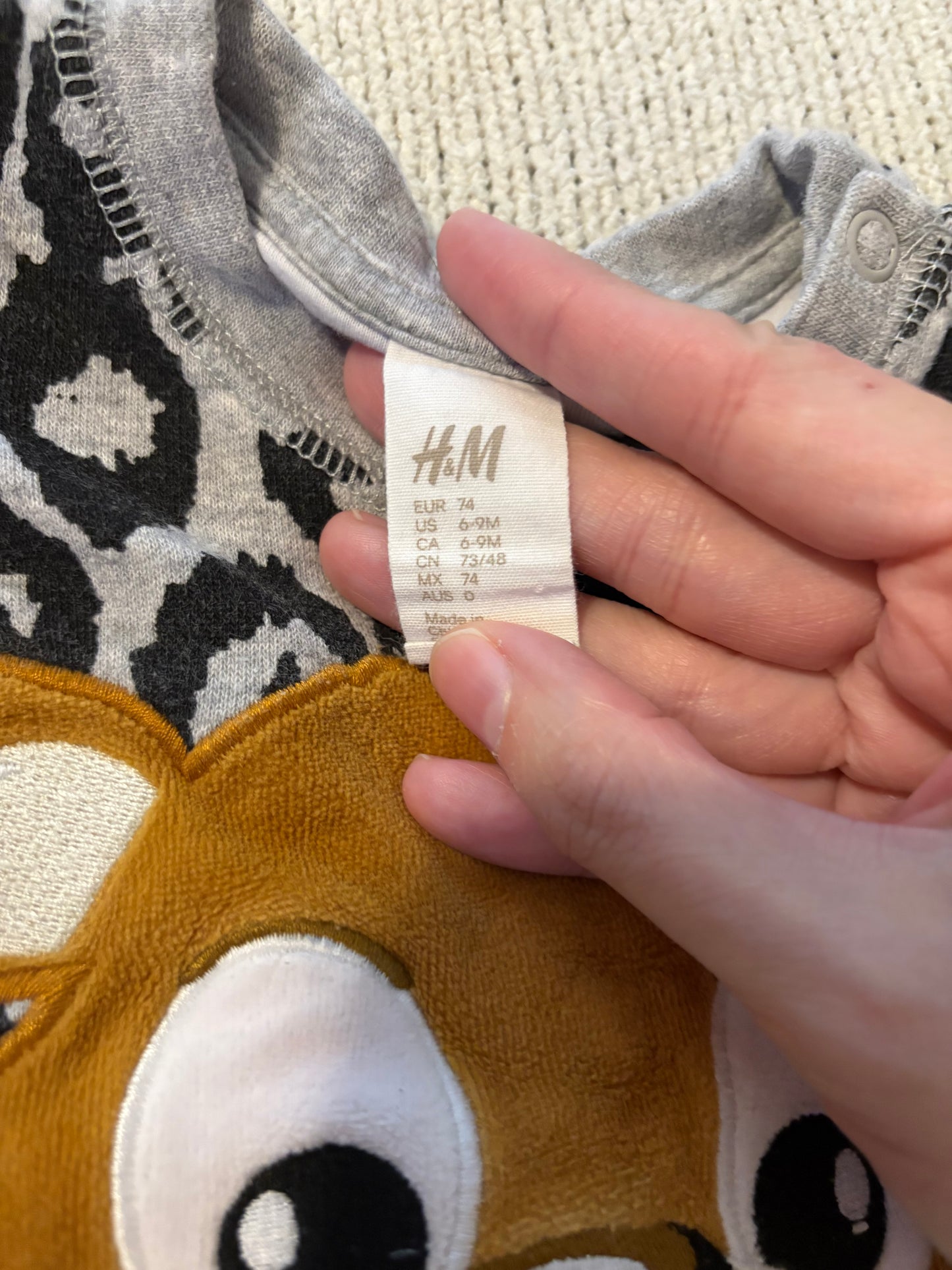 Gilet h&m 6-9 mois
