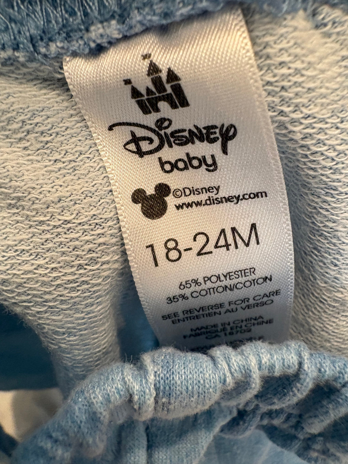 Ensemble Mickey mouse 18-24 mois (cmb)