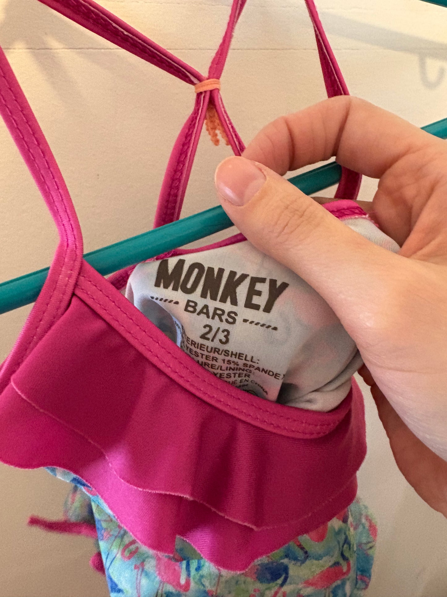 Costume de bain monkey bar 2/3 ans