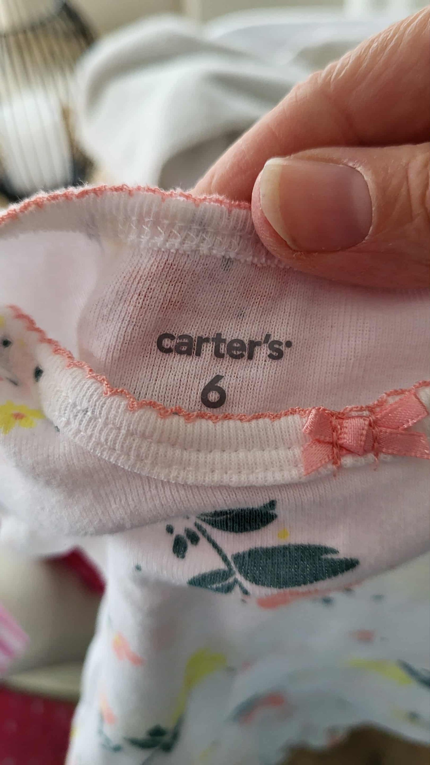 Cache-couche carter’s 6 mois
