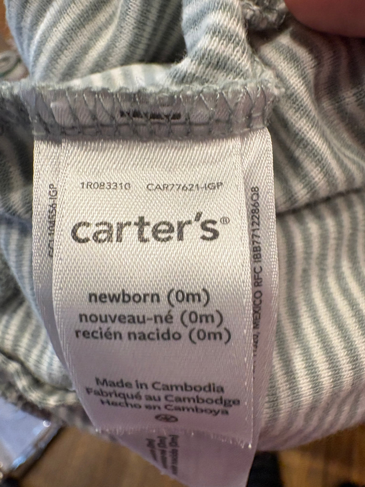 Chapeau carter's newborn (cmb)