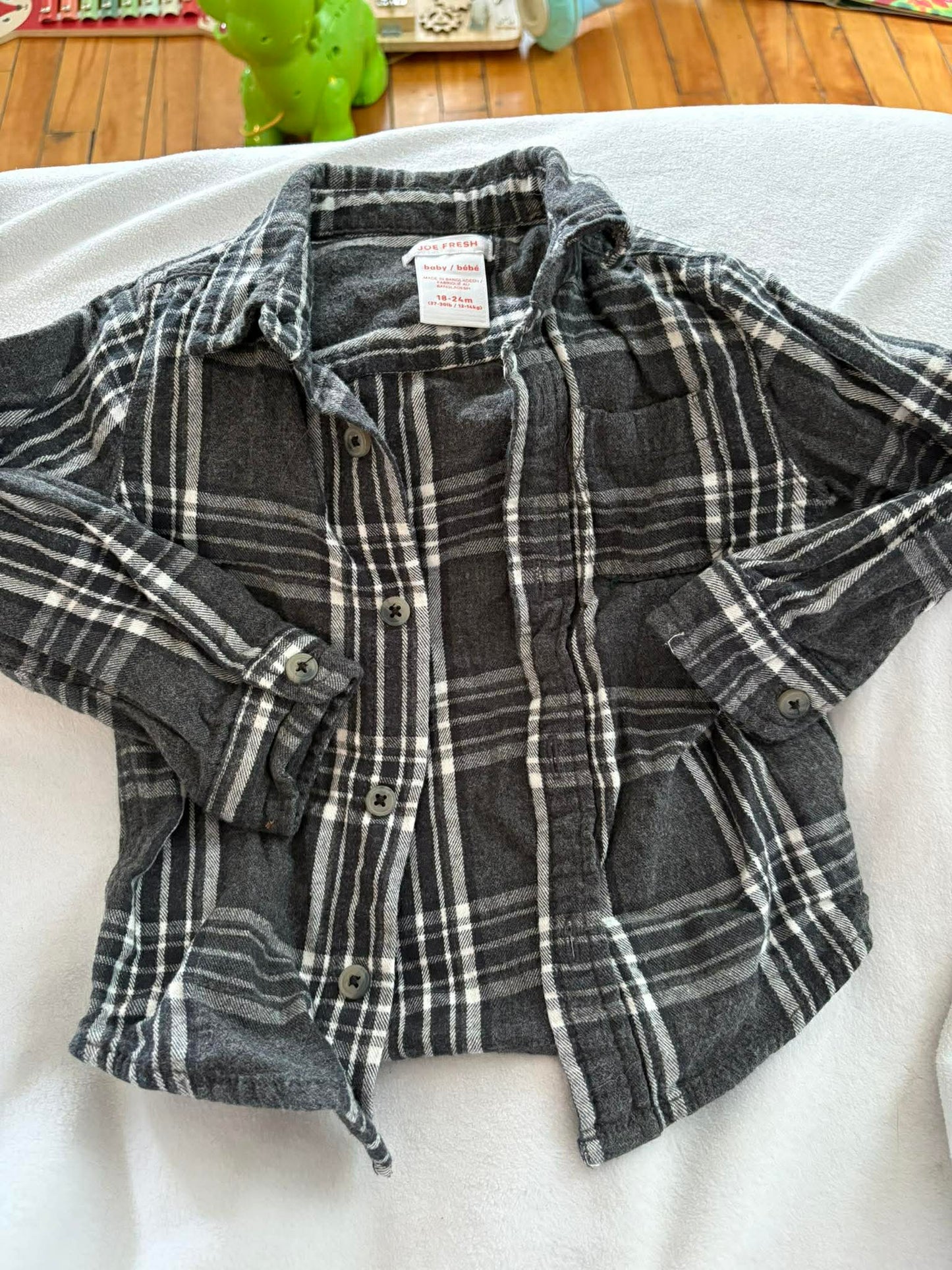 Chemise joe fresh 18-24 mois