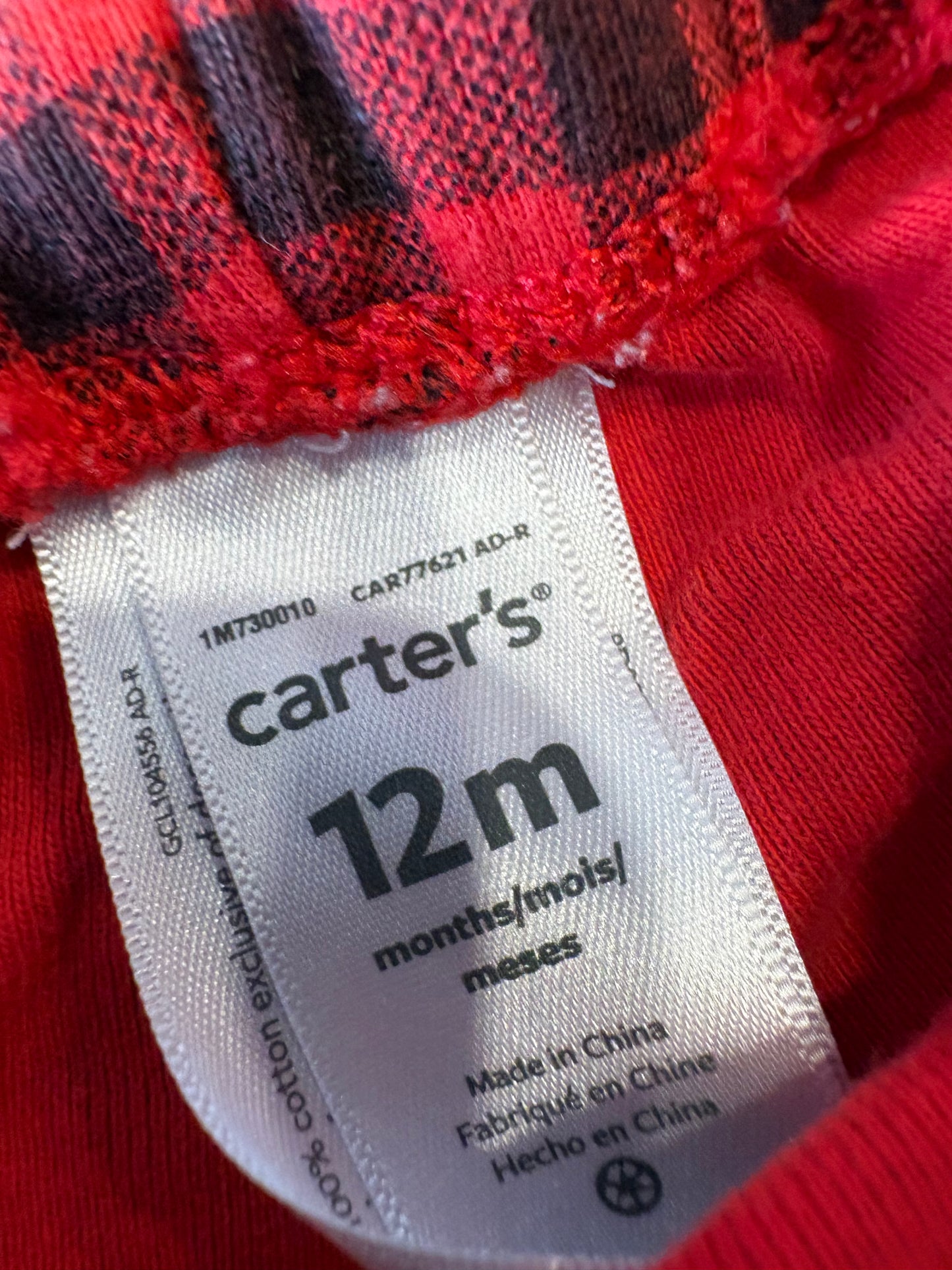 Pantalon carter's 12 mois (cmb)