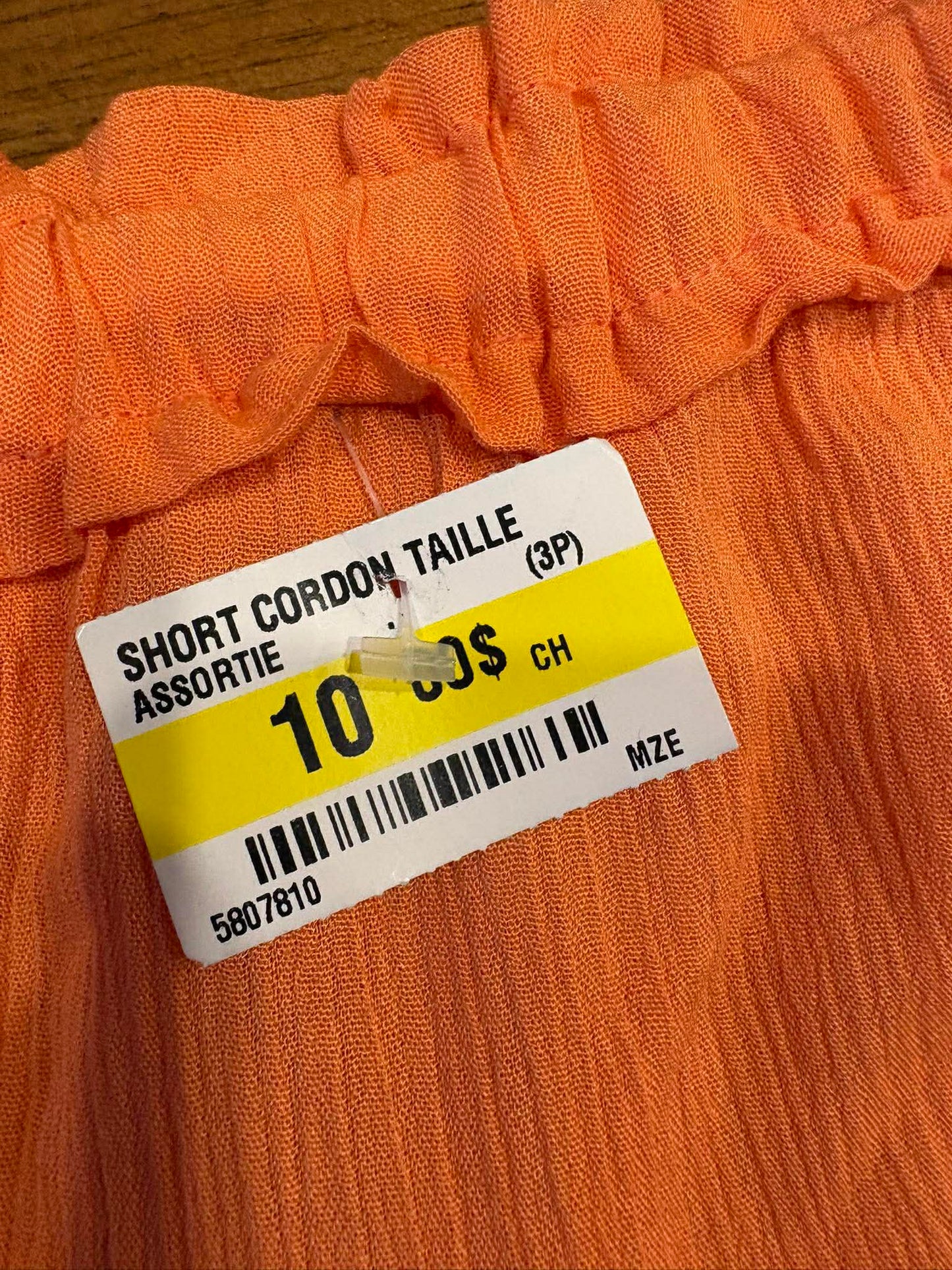 Short french twist medium neuf avec étiquette