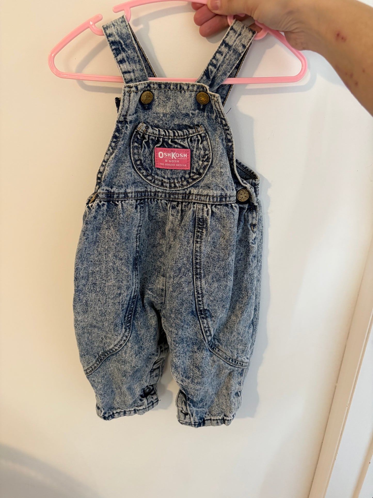 Salopette vintage oskosh 6-9 mois