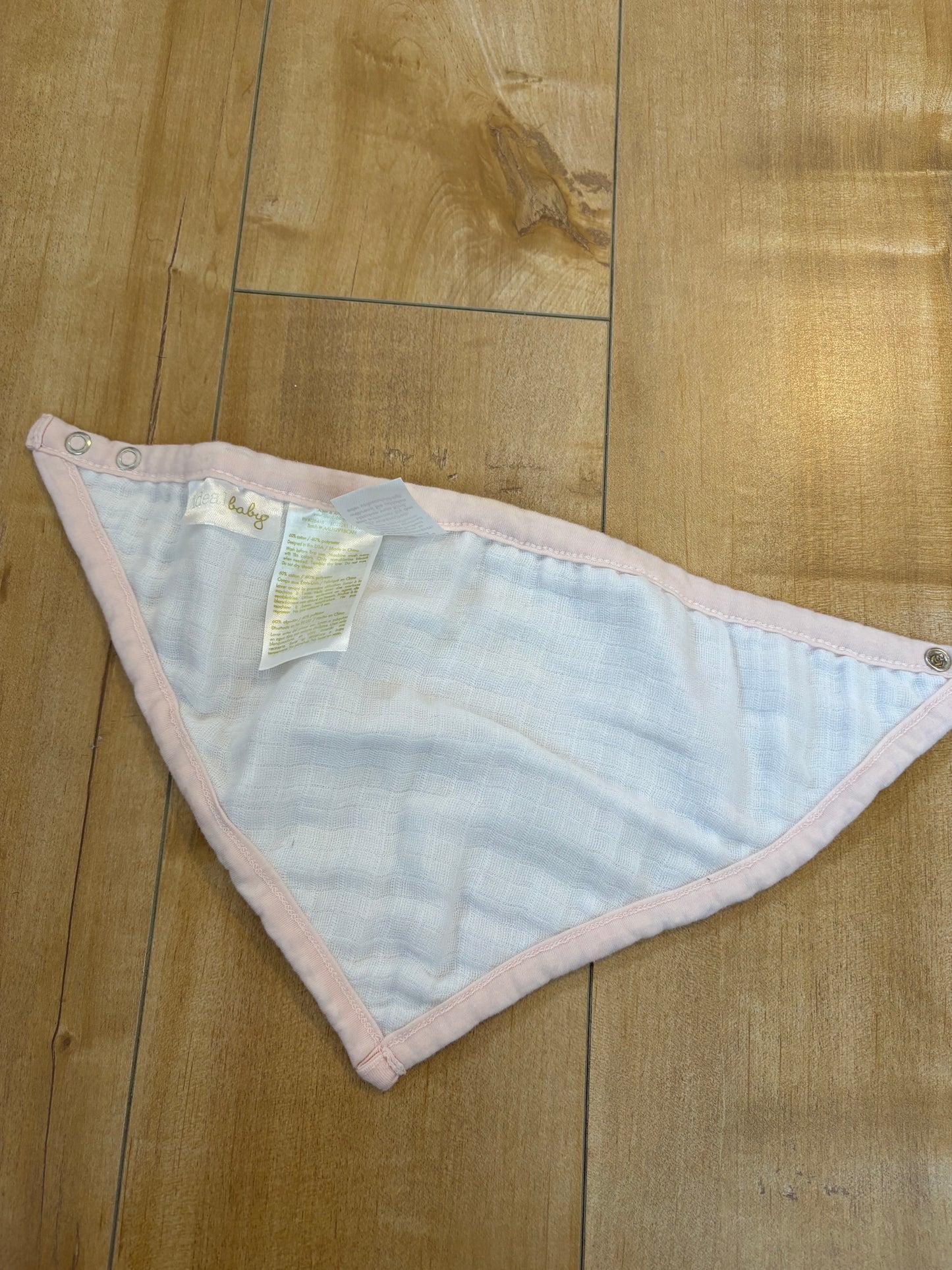 Bavoir mousseline idéal baby o/s
