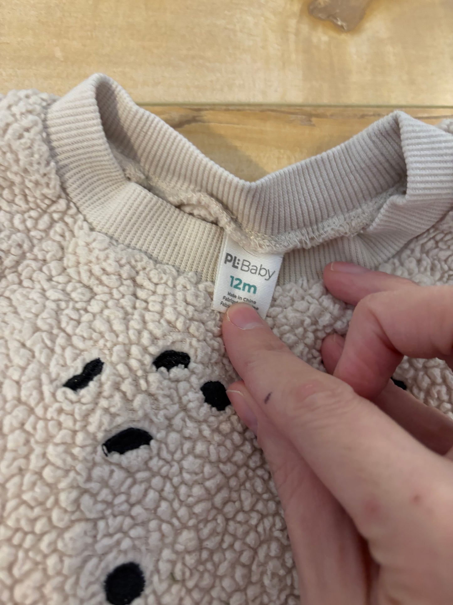 Gilet pl baby 12 mois